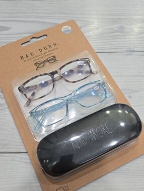 Rae Dunn Kids Blue Light Blocking Reading Glasses - Blue/Tortoiseshell